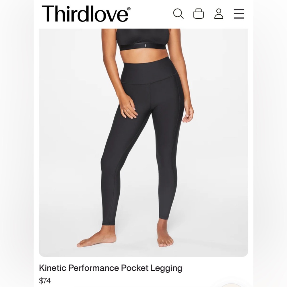 Thirdlove Kinetic Performance Pocket Leggings